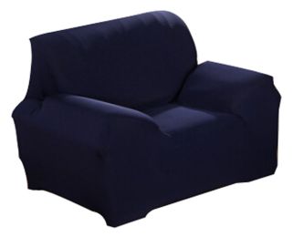 Modern Stretch Sofa Set Sofa Cover Slipcovers Non-slip Sofa Cover Dark Blue