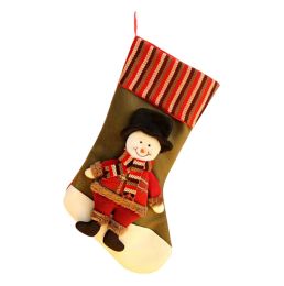 Lovely Funny Children's Christmas Stocking Big Gift Bag- Santa Claus