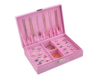 Elegant Jewelry Box/High-quality Jewelry Boxes For Women/Pink