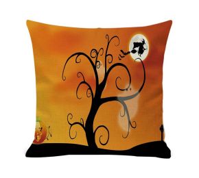 Halloween Pillow Cover, Throw Pillow Cover Cushion Case Sofa Couch, M3