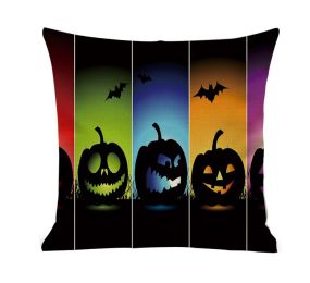Halloween Pillow Cover, Throw Pillow Cover Cushion Case Sofa Couch, M5