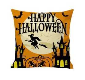 Halloween Decorative Sofa Couch, Pillow Cover For Home Decoration, H2
