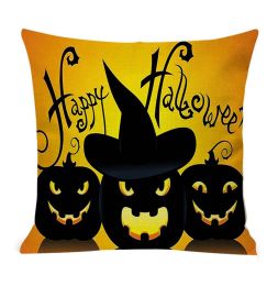 Halloween Square Pillowcases, Sofa Cushion Cover For Home, K3