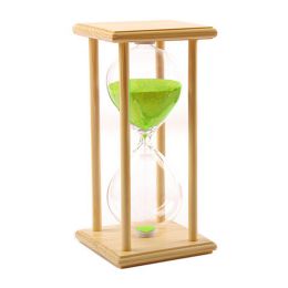 Creative Hourglass Sand Timer 30 Minute,green