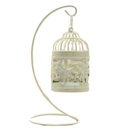 [Morocco Style] Iron Birdcage Tealight Candle Holder Wall Hanging Decor Ornament