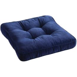 Pure Color Office Chair Cushion Stool Chair Seat Cushion??Blue??