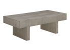 1pc Contemporary Style Brown Gray Coffee Table Rectangular Table Top Wooden Living Room Furniture