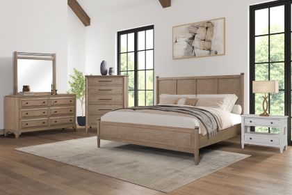 5 Drawer Door Chest Sand Finish