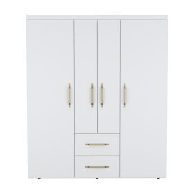 Armoire Elma, Bedroom, White