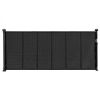 Retractable Baby Gate 34.2in Tall Extend to 70.87in Wide for Kids or Pets Black