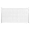 Retractable Baby Gate 34 in Tall Extend to 55 in Wide for Kids or Pets White