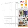 66.1x42.1x14.2in Perfect 4 layers of shelves Closet Organizing rack