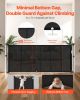 Retractable Baby Gate 34.2in Tall Extend to 70.87in Wide for Kids or Pets Black