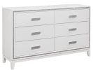 ALMERA GLITTER WHITE DRESSER