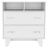Double Drawer Dresser Arabi, Bedroom, White
