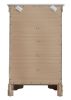 Lorana G6590-CH Chest , Silver Champagne