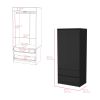 Armoire Closher, Bedroom, Black