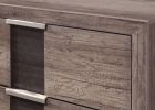 1pc Contemporary Dresser Six Drawers Metal knobs Brown Finish Bedroom Wooden Furniture