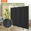 VEVOR Room Divider, 88Ã—67.5inch Room Dividers and Folding Privacy Screens 4-Panel, Fabric Partition Room Dividers for Office, Bedroom, Dining Room