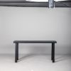 43.3 Inch Solid Wood Console Table for Entryway, Sofa Table Narrow Entryway Table for Hallway, Behind The Couch, Living Room, Foyer, Black