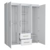 Armoire Elma, Bedroom, White