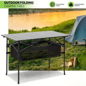 Folding Camping Table,Increase in height 24x16 inch Lightweight Fold Up Tables (Color: 24x16 inch)