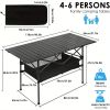 Folding Camping Table,Increase in height 24x16 inch Lightweight Fold Up Tables