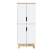 Yuma 150" Wall Cabinet, Two Close Cabinets, Two Open Shelves